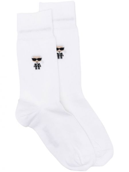 Κάλτσες Karl Lagerfeld λευκό