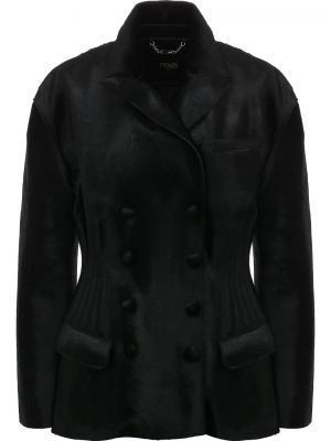 Черный пиджак Fendi