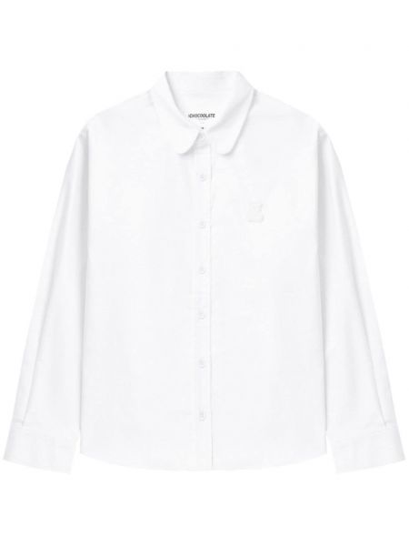 Bavlněná košile :chocoolate bílá