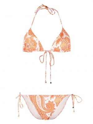 Paisley bikini Etro oransje