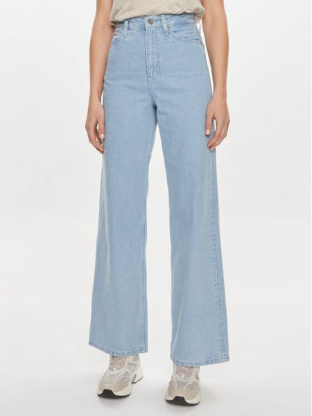 Voľné džínsy Calvin Klein modrá