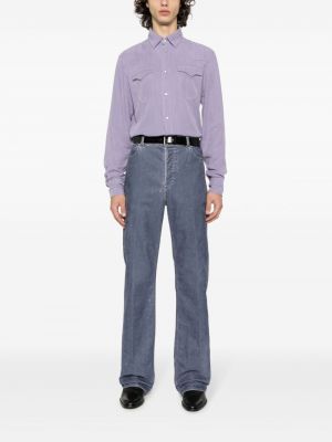 Marškiniai Ralph Lauren Purple Label violetinė
