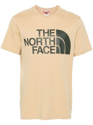 Bombažna majica s potiskom The North Face