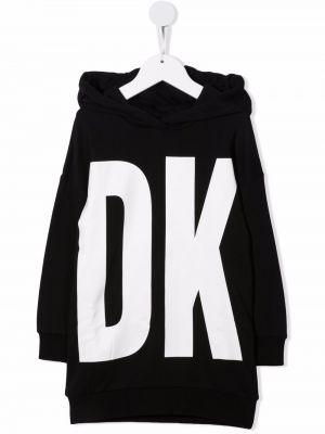 Trykt hette dress for jenter Dkny Kids svart