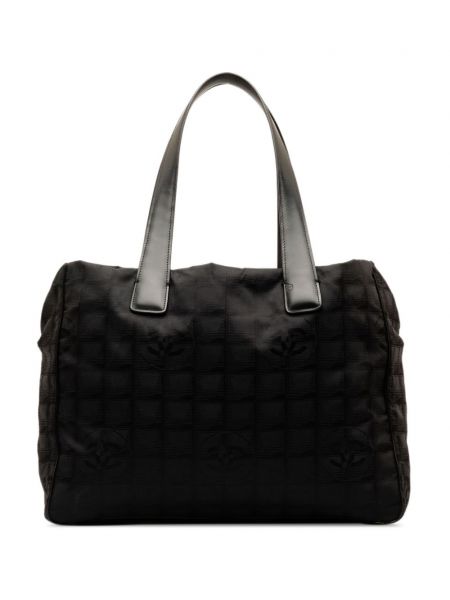 Шопинг чанта Chanel Pre-owned черно