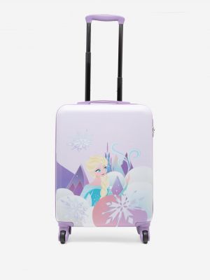 Bőrönd Frozen lila