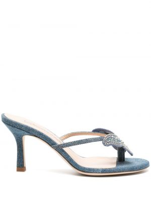 Sandále Blumarine modrá