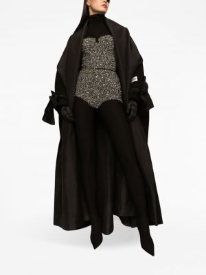 Mētelis Dolce & Gabbana melns