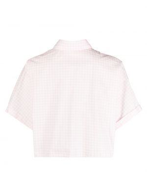 Geblümte hemd aus baumwoll mit print Joshua Sanders pink