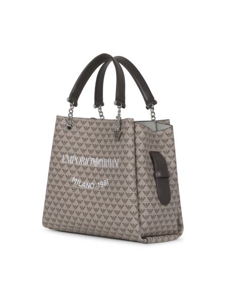 Shopper handtasche mit taschen Emporio Armani rot