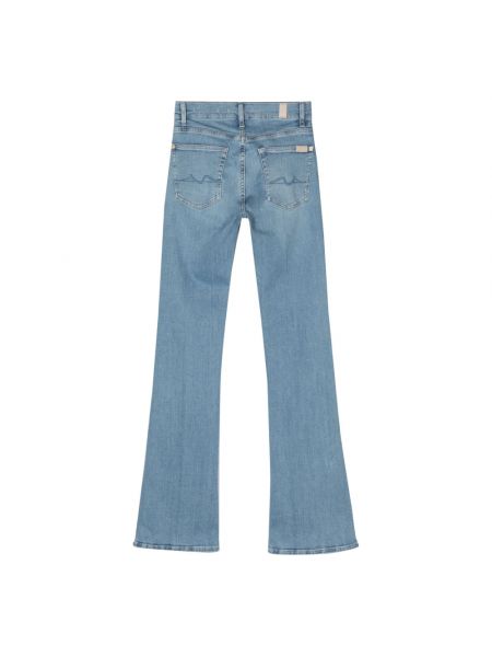 Vaqueros skinny slim fit bootcut 7 For All Mankind azul