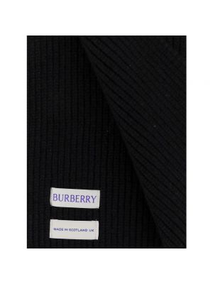 Bufanda con bordado de cachemir con estampado de cachemira Burberry negro