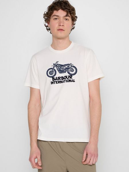 Koszulka Barbour International biała