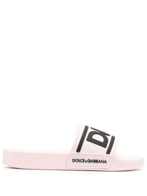 Sandali con stampa Dolce & Gabbana