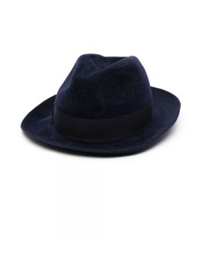 Niebieska czapka Borsalino