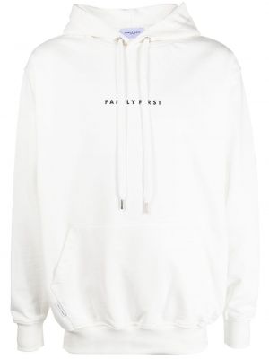 Hoodie Family First bianco