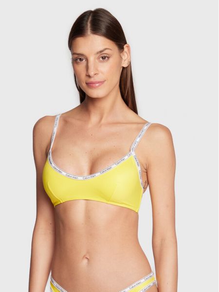 Kupaći kostim Calvin Klein Swimwear žuta