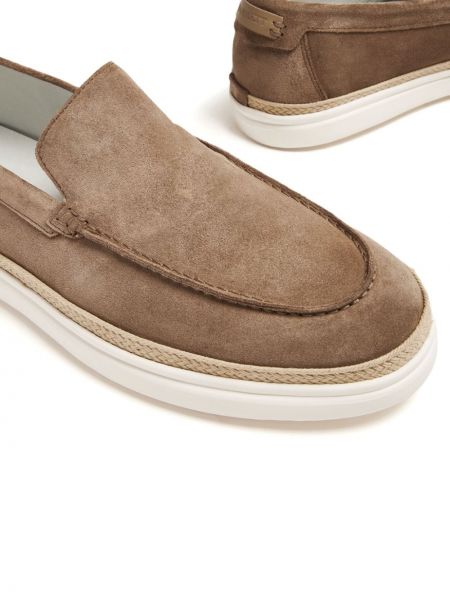 Seemisnahksed loafer-kingad Barrett pruun