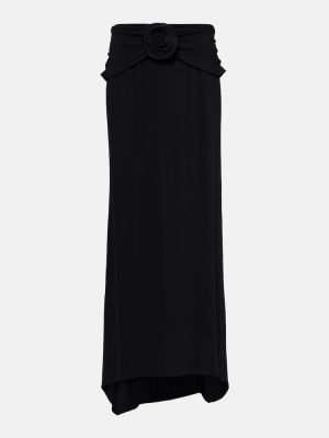 Květinové dlouhá sukně Magda Butrym černé