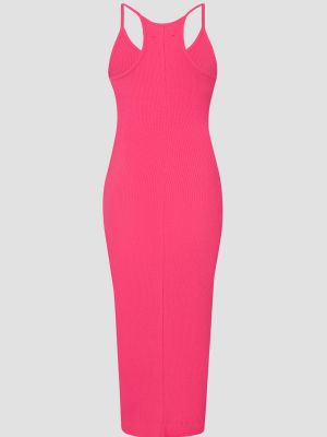 Розовое платье Moschino