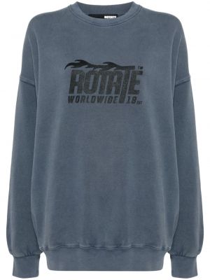 Sweatshirt aus baumwoll Rotate blau