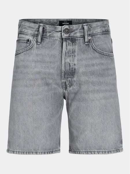 Voľné priliehavé džínsové šortky Jack&jones sivá