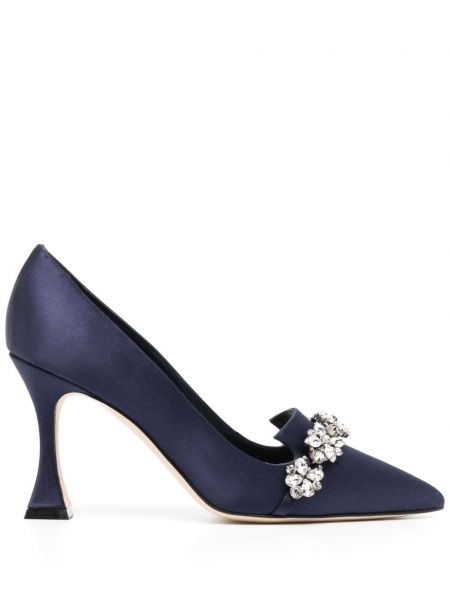 Pumps Manolo Blahnik blå