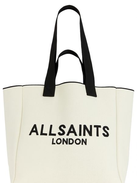 Shopper handtasche Allsaints weiß