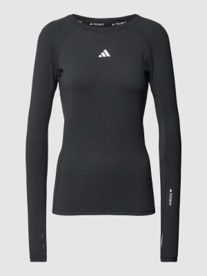 Koszulka z długim rękawem Adidas Training czarna