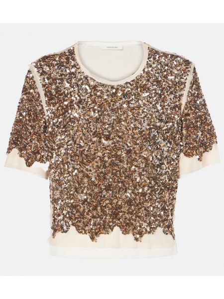 T-shirt Jacques Wei guld