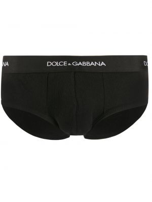 Μποξεράκια από ζέρσεϋ Dolce & Gabbana μαύρο