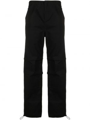 Bavlněné volné kalhoty Danielle Guizio - černá
