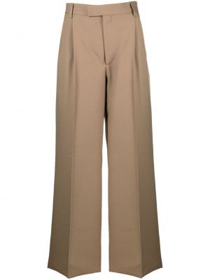 Pantalon plissé Gucci marron