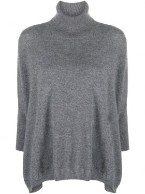 Плетен кашмирен пуловер Kujten сиво
