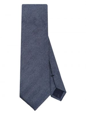 Šilkinis kaklaraištis Corneliani mėlyna