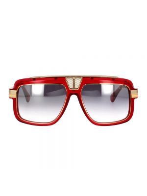Okulary przeciwsłoneczne retro Cazal czerwone