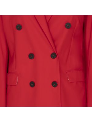 Blazer de tela jersey Jane Lushka rojo