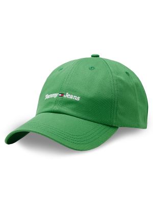 Cepure Tommy Jeans zaļš