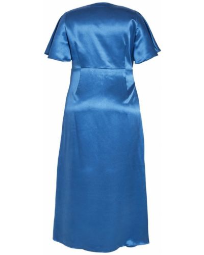 Vakarinė suknelė Vila Curve mėlyna