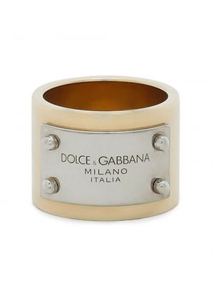 Пръстен Dolce & Gabbana златисто
