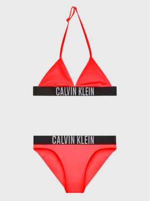 Fürdőruha Calvin Klein Swimwear piros