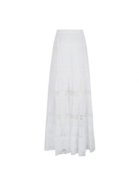 Falda larga Ermanno Scervino blanco