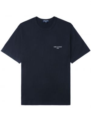 T-shirt con stampa Comme Des Garçons Homme blu