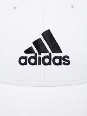 Pamučna kapa Adidas bijela