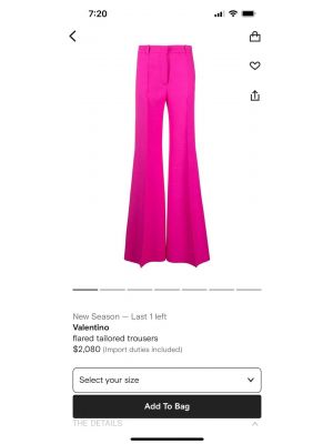 Nohavice Fashion Concierge Vip ružová