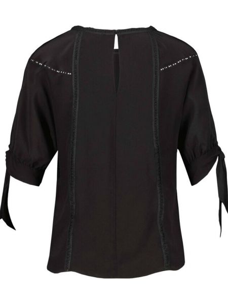 Шелковая блузка The Kooples черная
