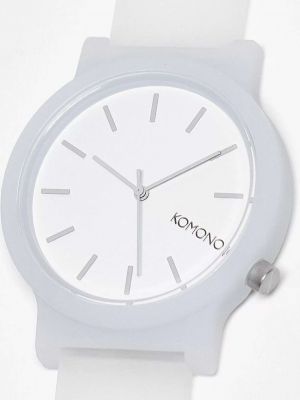 Белые часы Komono