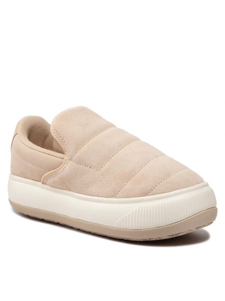 Sneakersy PUMA - Suede MayuSlip-onFirstSenseW 386639 02 Light Sand/Marshmallow