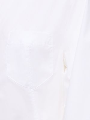 Koszula bawełniana Jacquemus biała