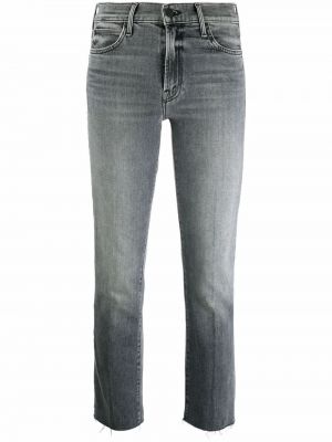 Vaqueros skinny slim fit Mother gris